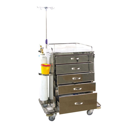 خرید و قیمت ترالی آزمایشگاهی ایرانی - ترالی استیل مقاوم و قابل حمل