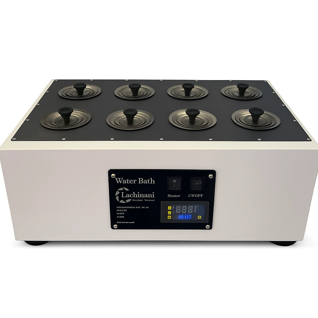 بن ماری دیجیتال ۸ خانه با دقت دمایی 0.1 درجه – بهترین انتخاب برای آشپزخانه صنعتی و آزمایشگاه