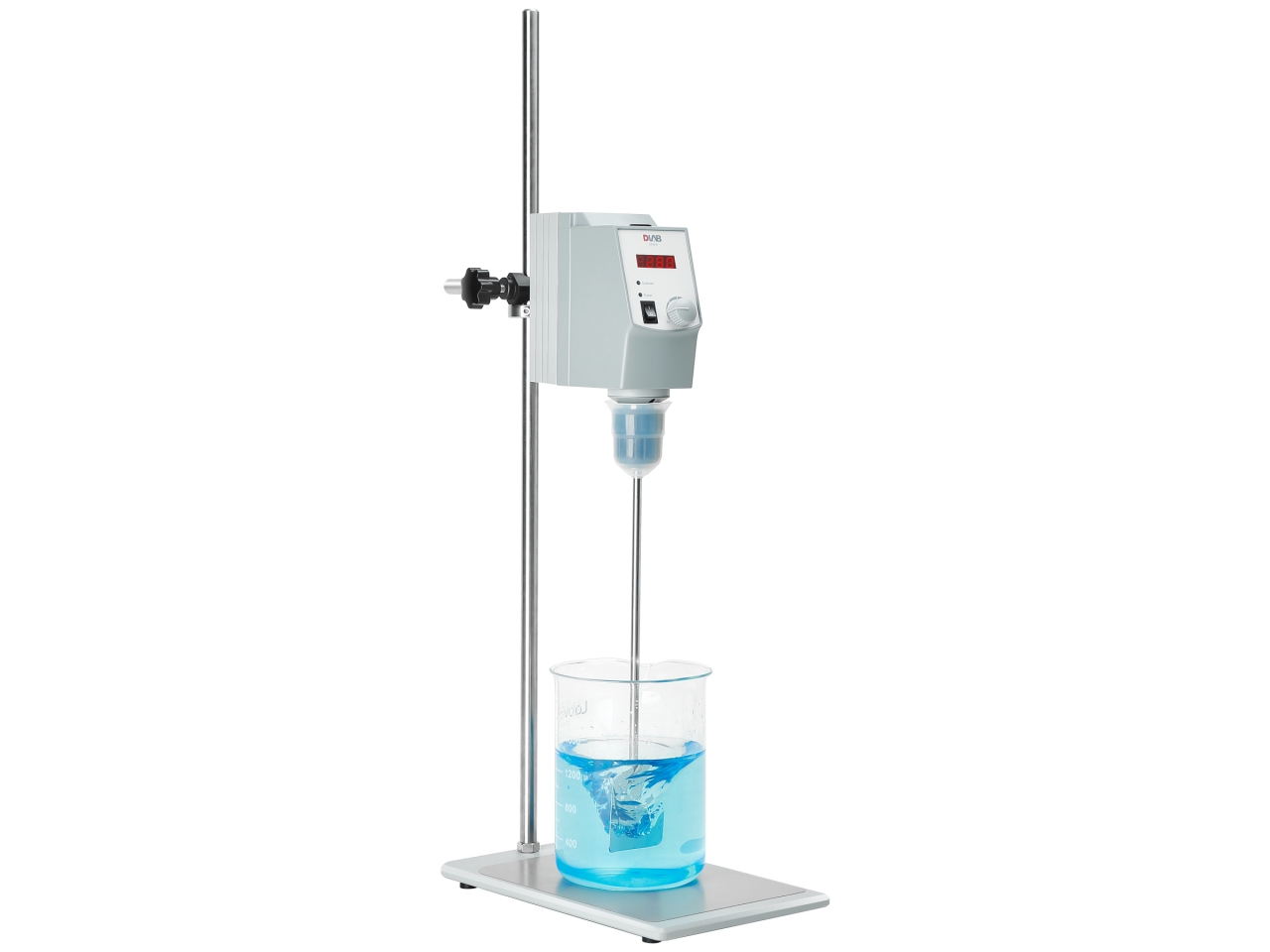 خرید استیرر صنعتی قدرتمند مدل OS20-Pro | همزن اورهد دیجیتال با موتور بدون ‌برق‌سای و کنترل سرعت دقیق