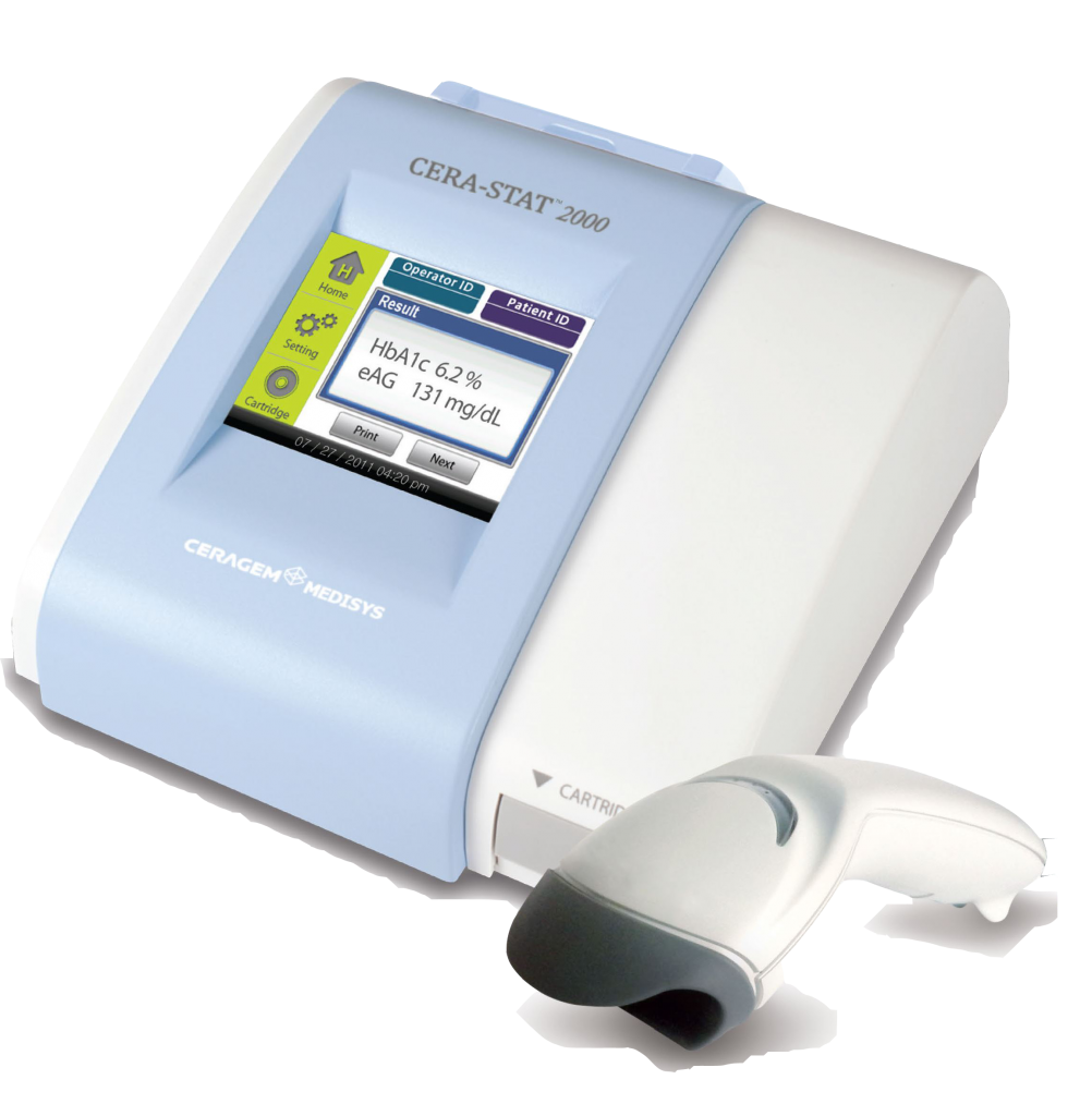 قیمت و خرید دستگاه HbA1c CERA-STAT 2000 | آنالایزر حرفه‌ای آزمایشگاهی