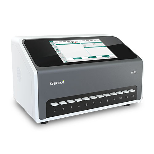 دستگاه ایمونواسی فلورسانس FA30 | آنالایزر 12 کاناله آزمایشگاهی با دقت بالا